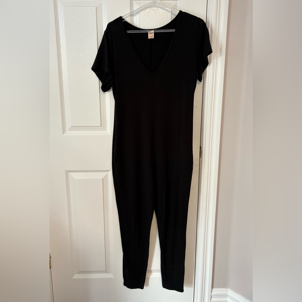 Black Smash + Tess Midnight Black Sunday Romper Size Medium